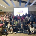 Ayer sábado 25 de noviembre celebramos en el Colegio Tajamar de Madrid la tradicional cena con nuestras familias amigas del Proyecto Angie. En total nos reunimos más de cien personas, entre familias voluntarias y beneficiarias.